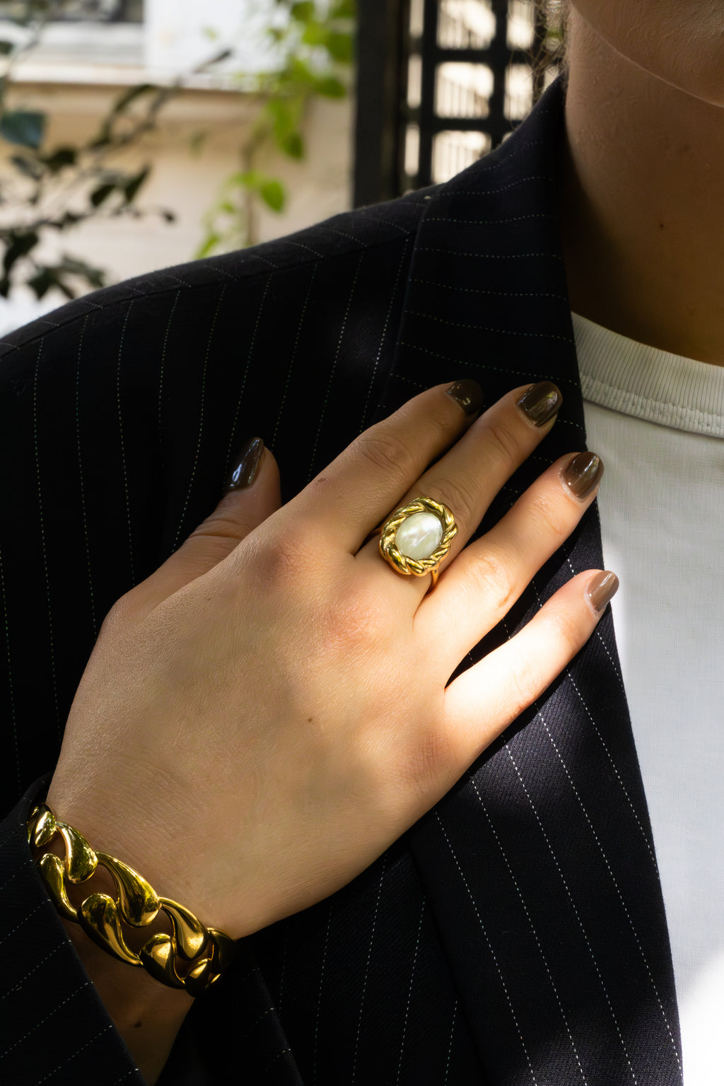 Portofino - Bague Nacré Bague