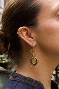 Celeste- Boucles d'oreilles Pendantes Doré Boucle d'oreille