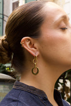 Celeste- Boucles d'oreilles Pendantes Doré Boucle d'oreille