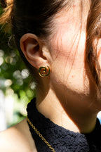 Amalfi - Boucles Torsade Doré Boucle d'oreille