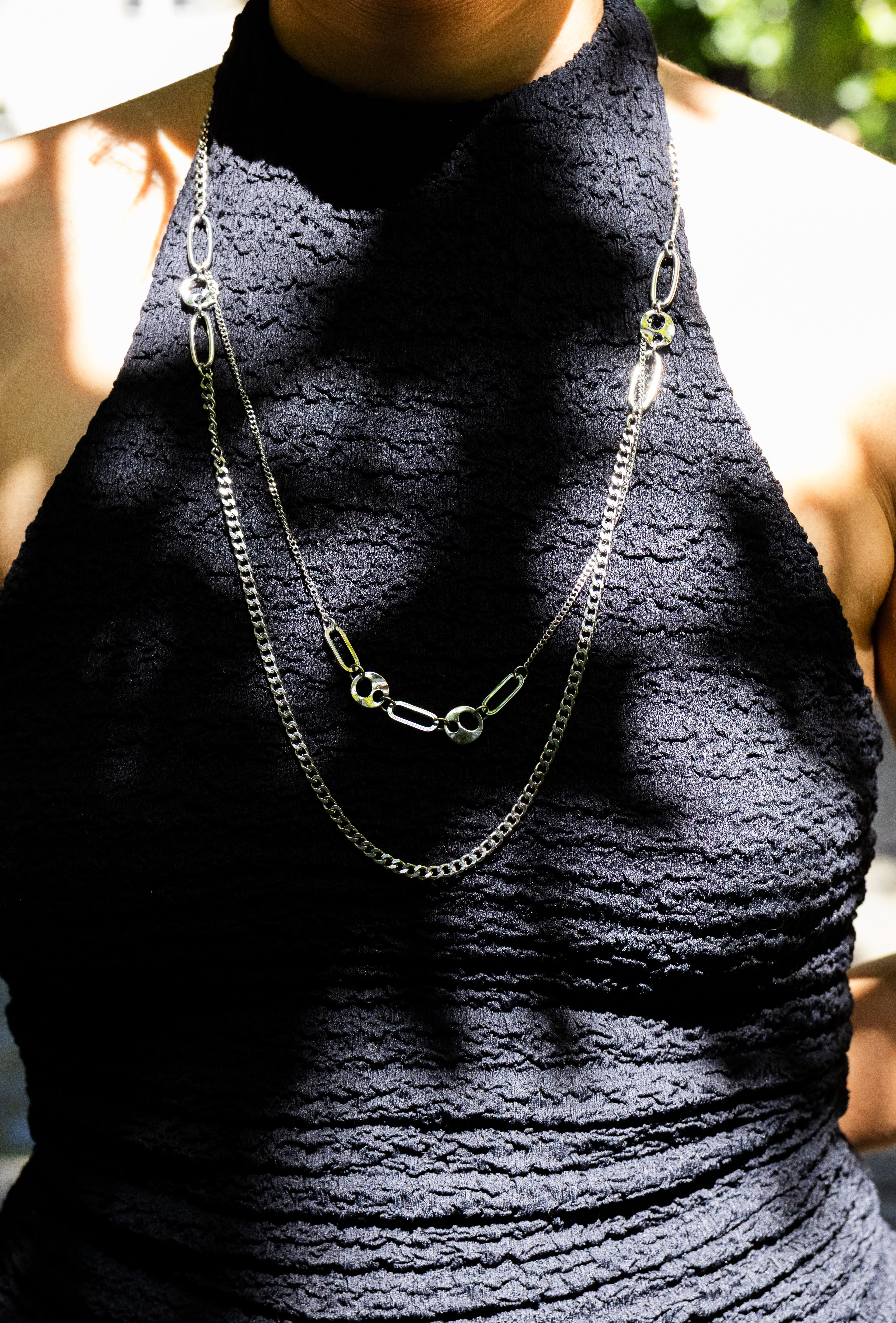 Unique - Sautoir Doré ou Argenté Collier