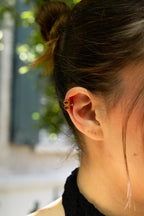Azur - Earcuff Strass Doré Boucle d'oreille