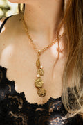 Perlita - Collier Cascade Perlée Doré