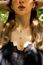 Eclat - Collier Cascade Doré ou Argenté Collier