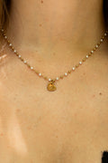 Perla - Collier Ras de cou Personnalisable Collier