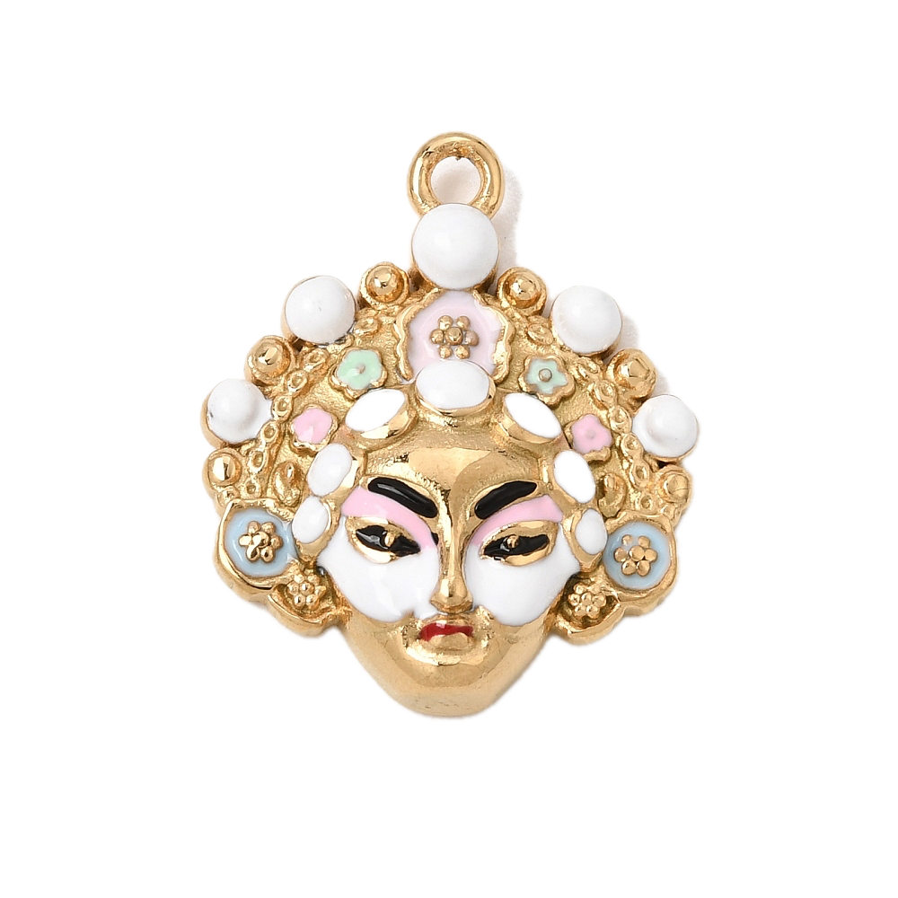 Masque Chinois Doré 