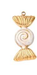Bonbon Blanc Doré Charm