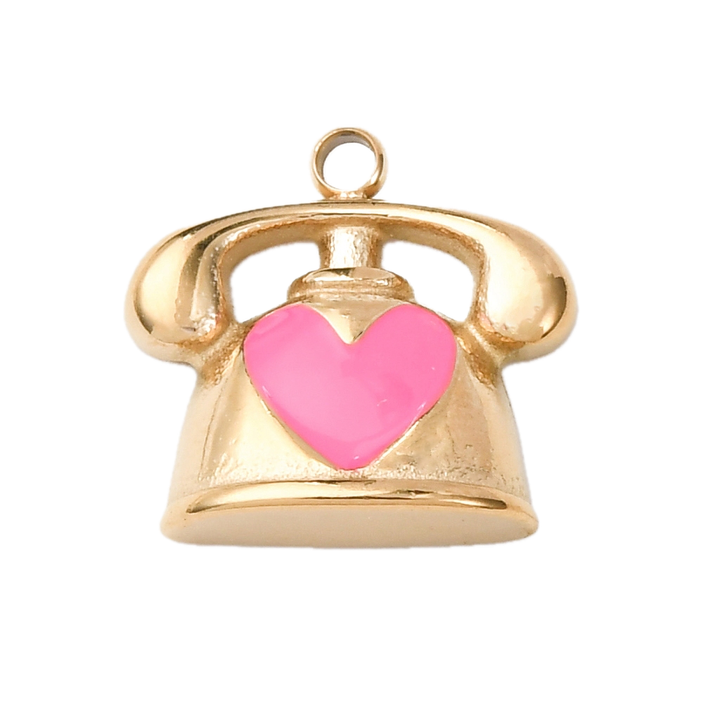 Téléphone Rose Doré Charm