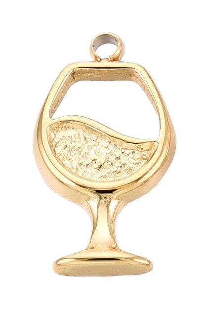Verre de Vin Doré Charm