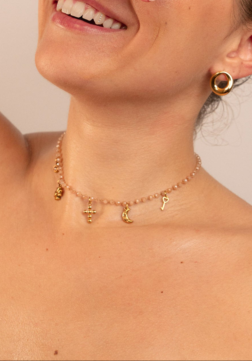 Mira - Collier à Charms Personnalisable Collier