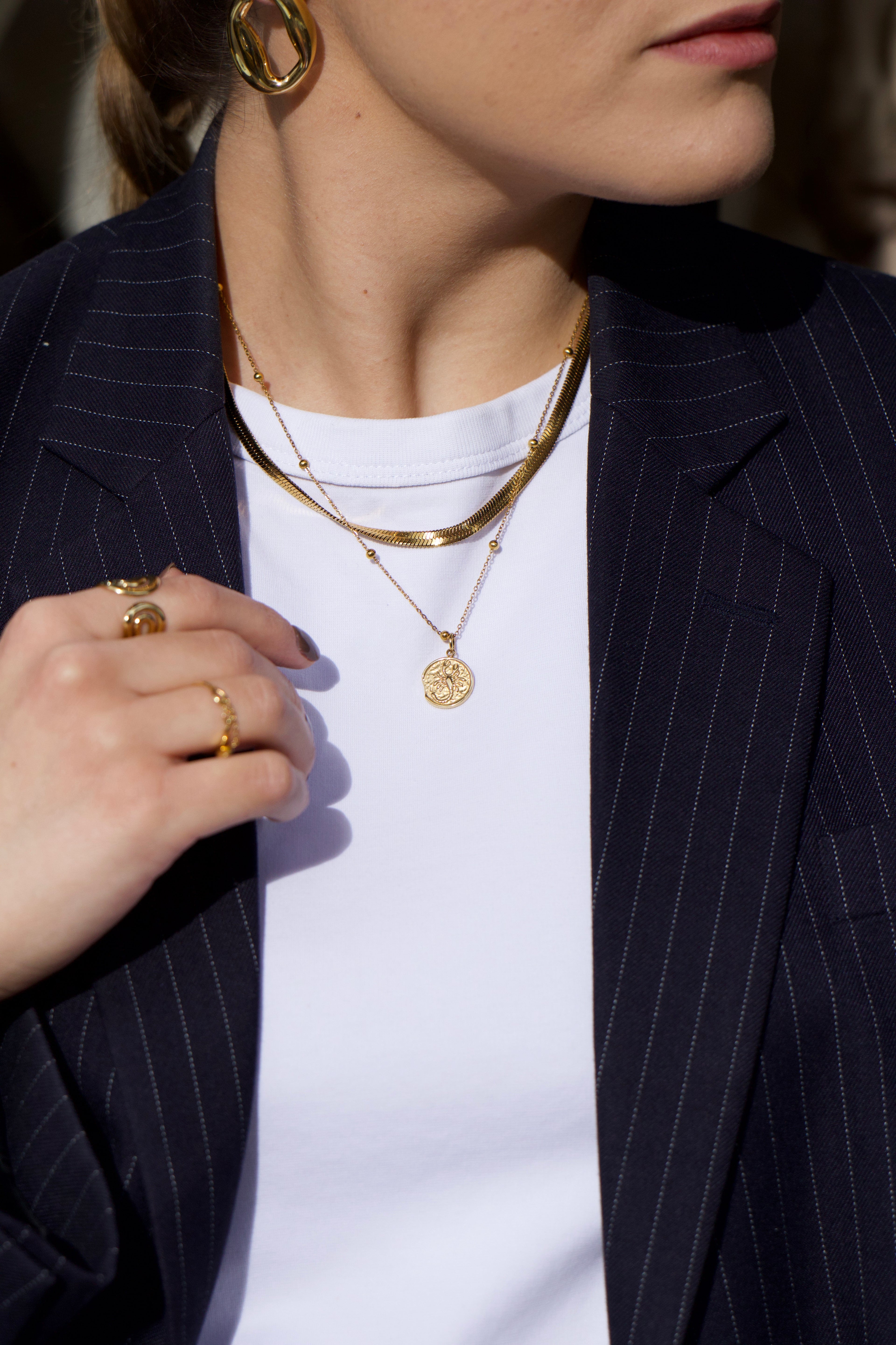 Mon Astro - Collier Signe Astrologique Personnalisable Collier