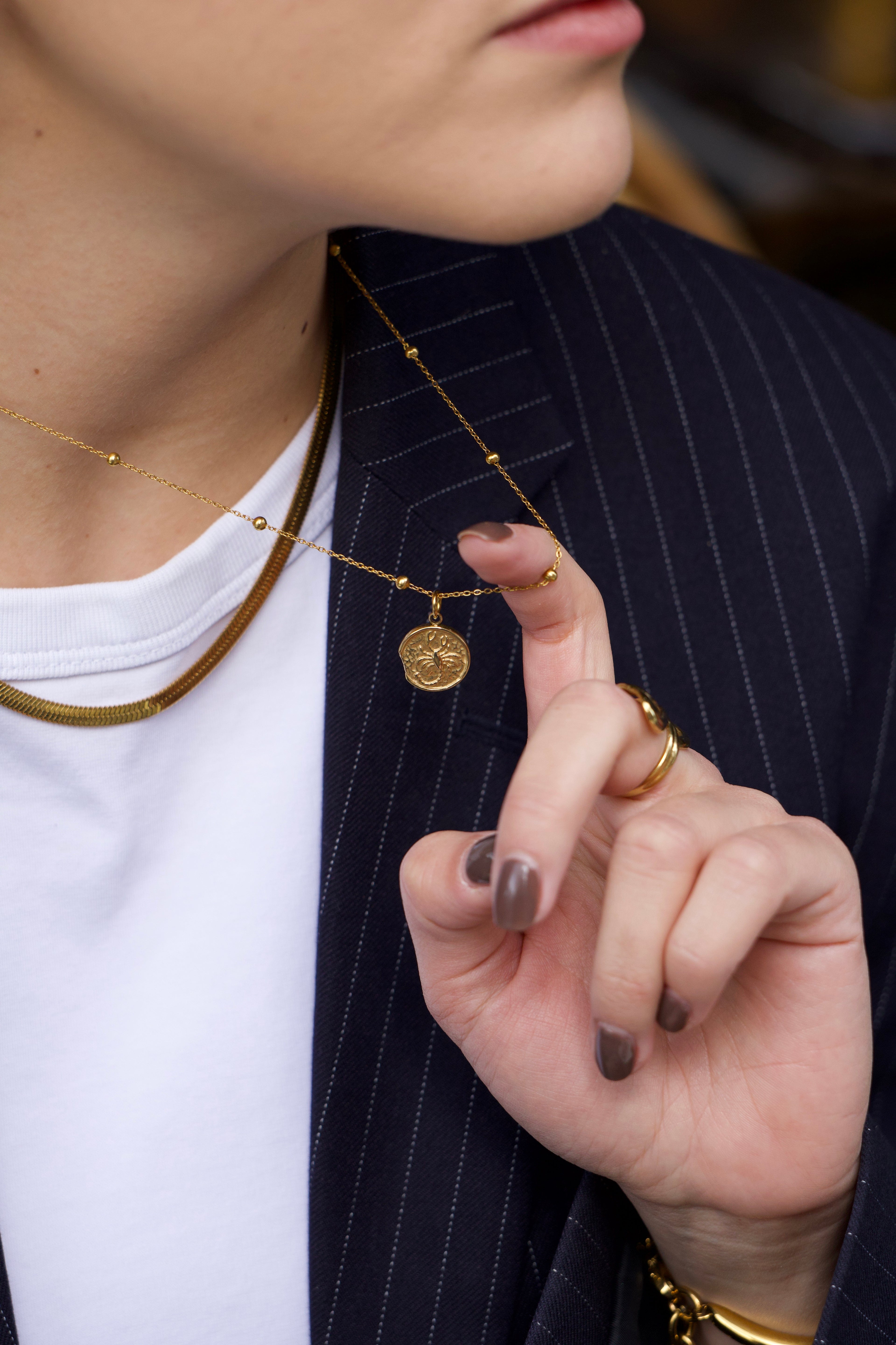 Mon Astro - Collier Signe Astrologique Personnalisable Collier