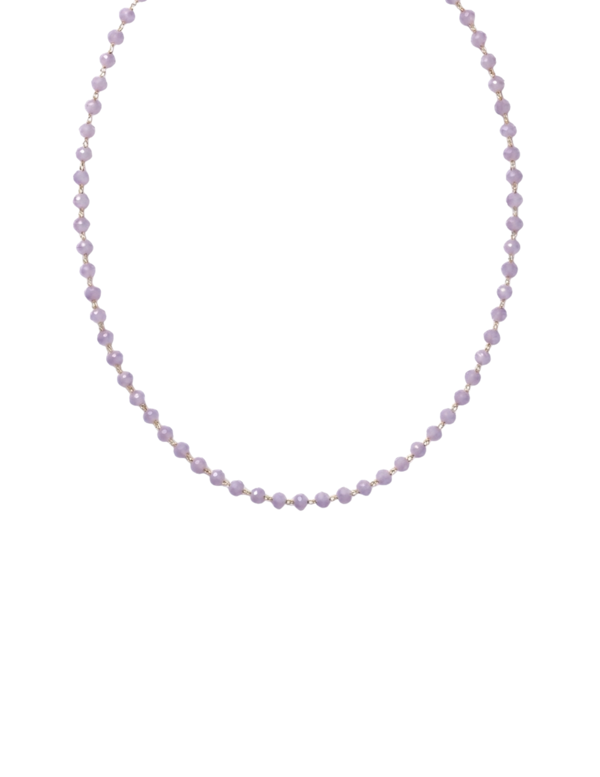 Chaîne Perle Violette Chaîne