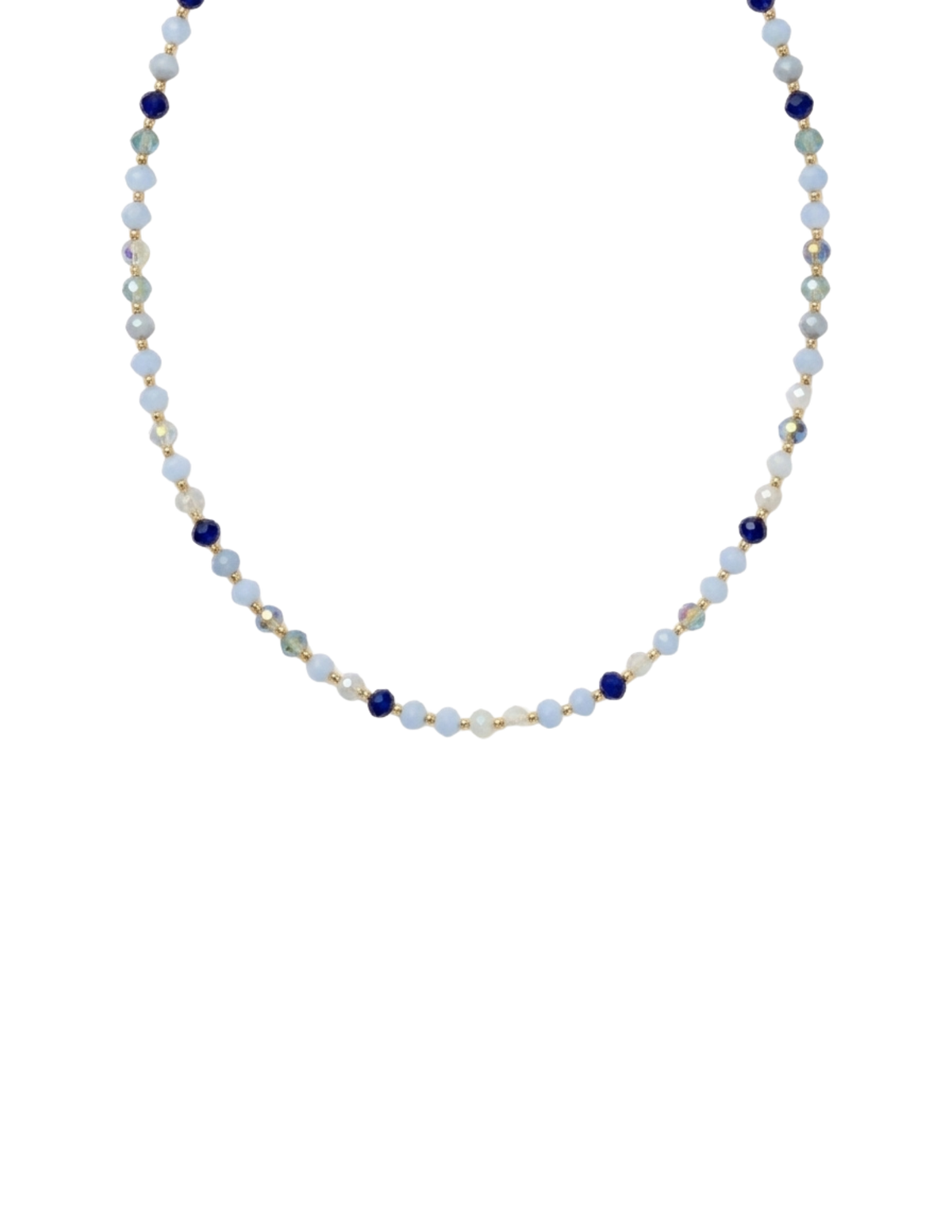 Chaîne Perle Bleu Multicolore Chaîne