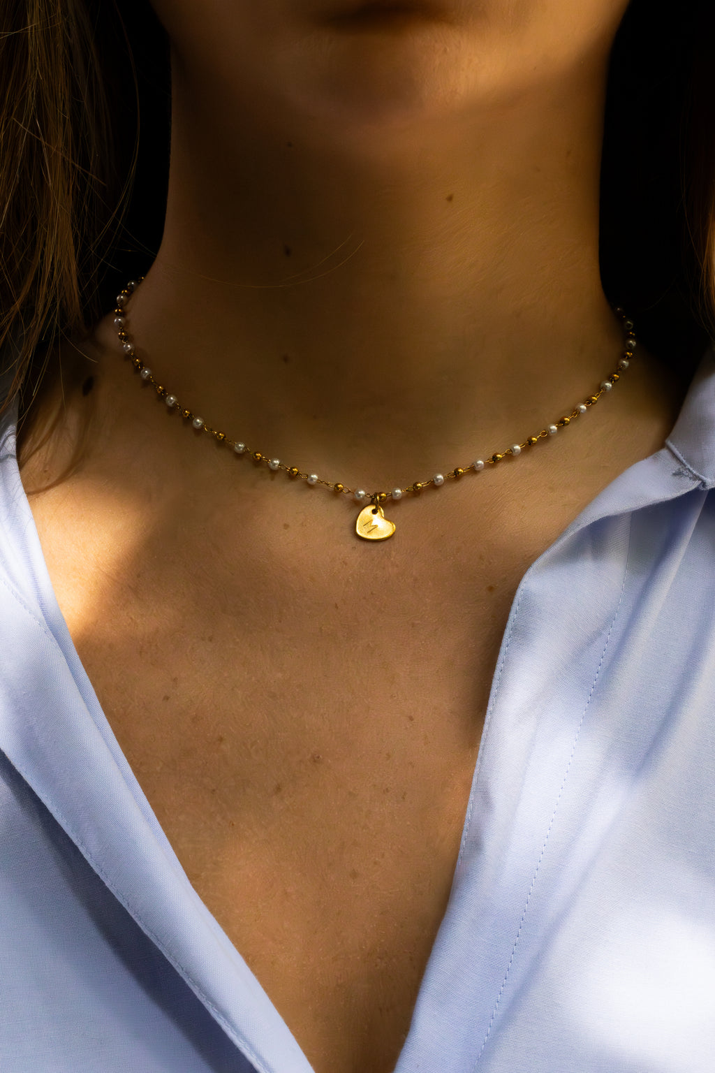 Perla - Collier Ras de cou Collier