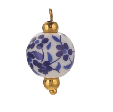 Perle Bleu Charm