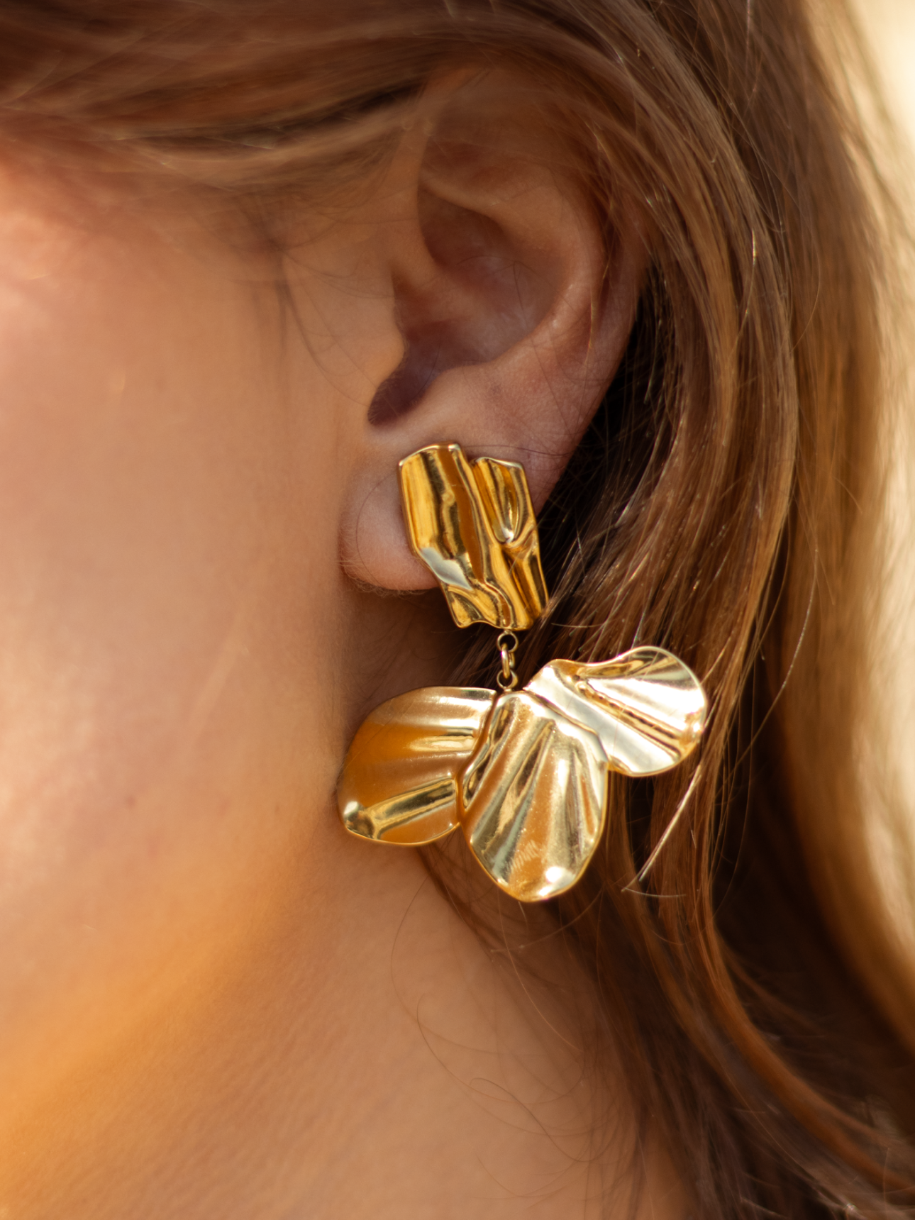 Pétunia - Boucles Clips Boucle d'oreille