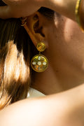 Positano - Boucles Pendante Nacré ou Multicolore Boucle d'oreille