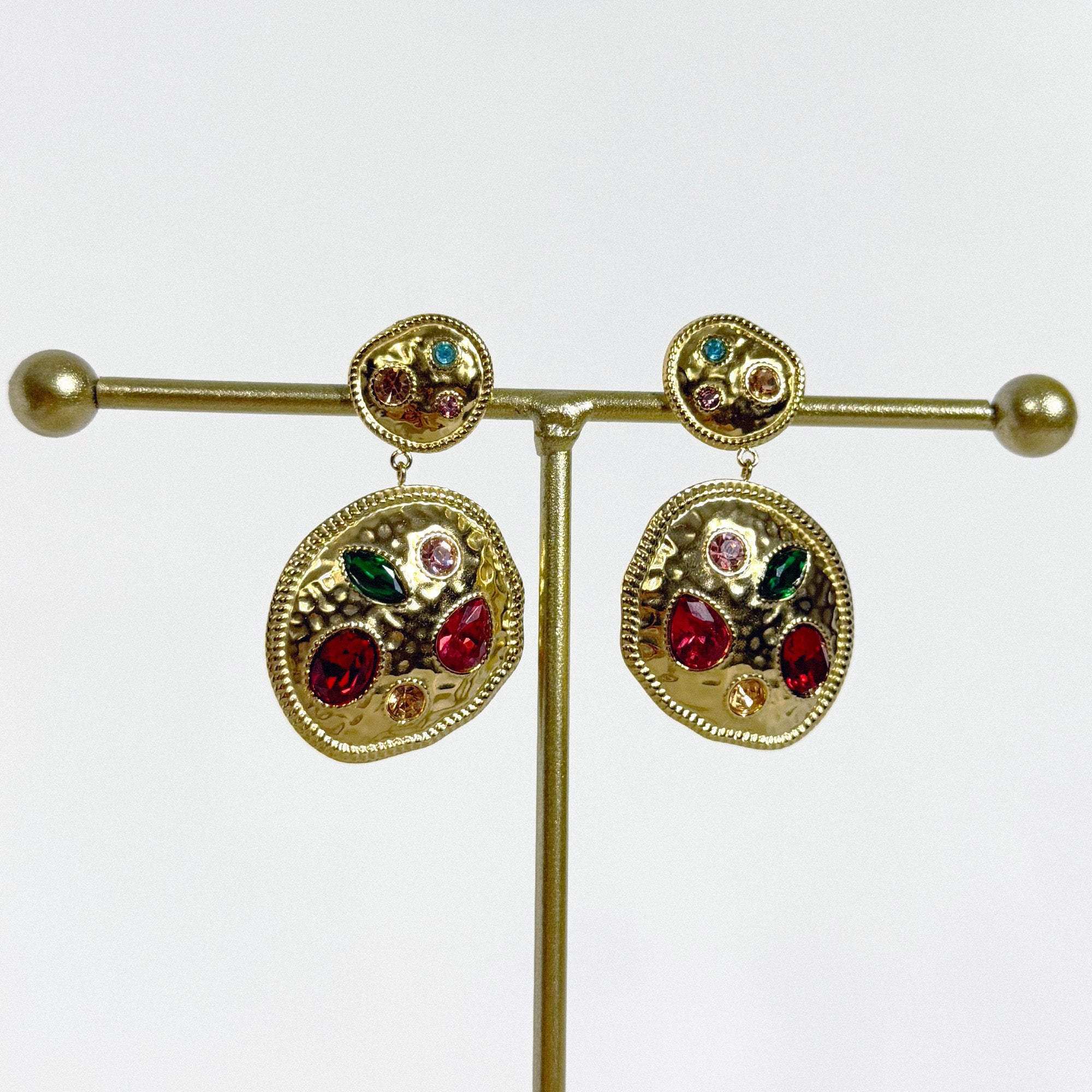 Positano - Boucles Pendante Nacré ou Multicolore Boucle d'oreille