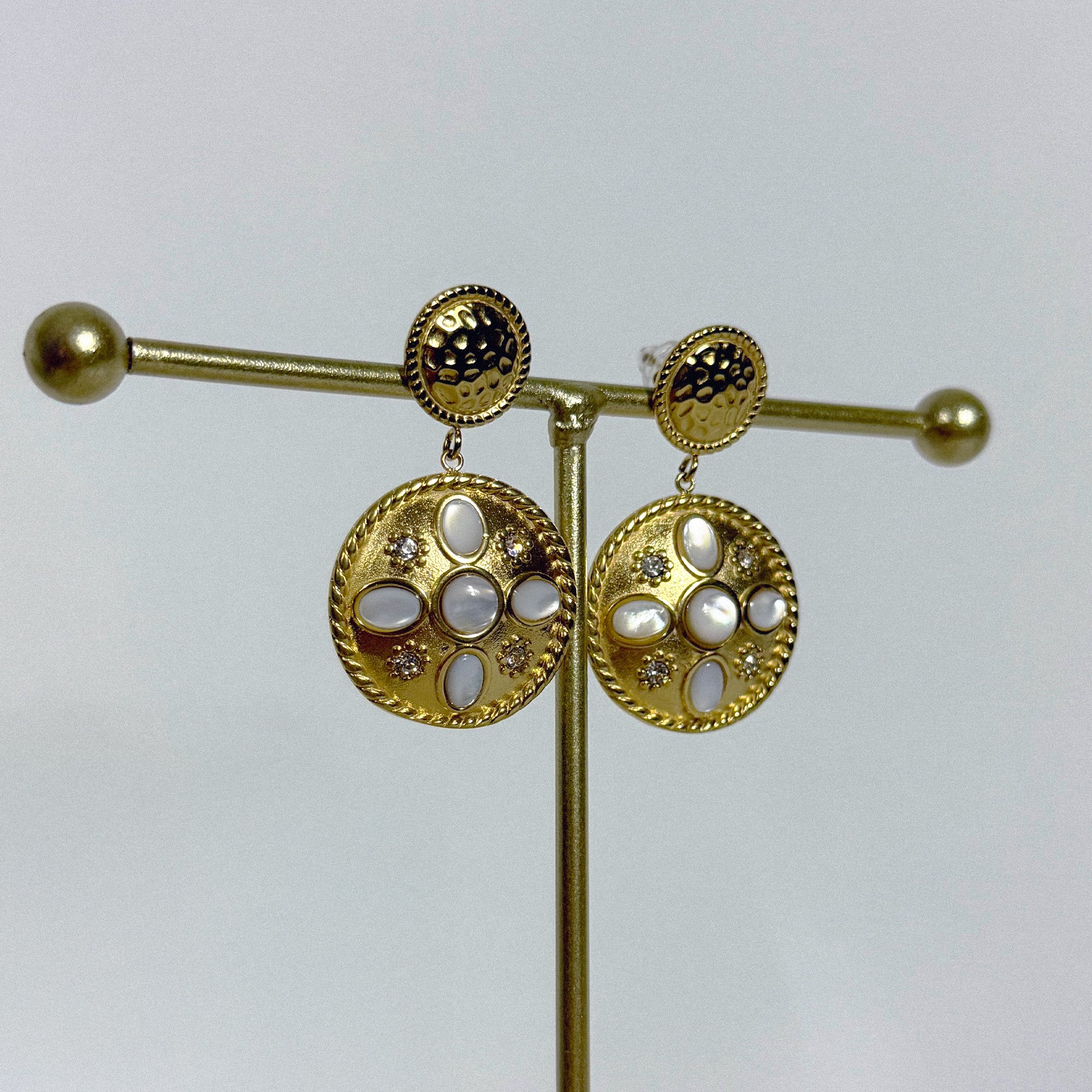 Positano - Boucles Pendante Nacré ou Multicolore Boucle d'oreille