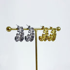 Reine - Boucles Doré ou Argenté Boucle d'oreille