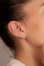 Dolce Vita - Boucles Coeur Doré ou Argenté Boucle d'oreille