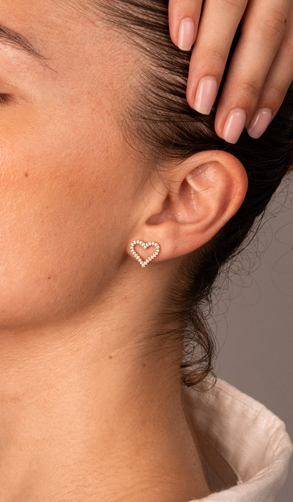 Dolce Vita - Boucles Coeur Doré ou Argenté Boucle d'oreille