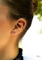 Sabléa - Earcuff Doré ou Argenté Boucle d'oreille