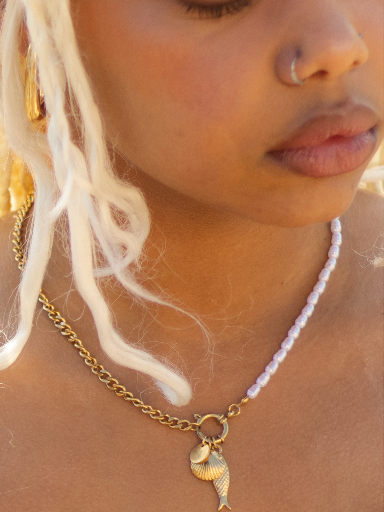 Santorin - Collier Personnalisable avec Charms Collier