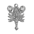 Scorpion Strass Charm