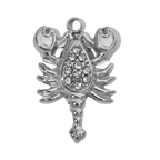 Scorpion Strass Charm