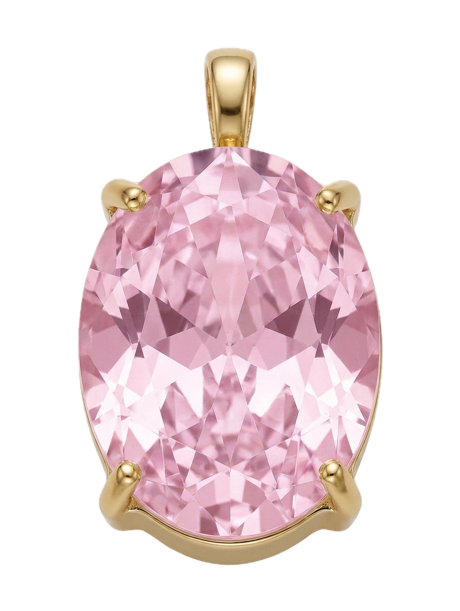 Strass Rose Charm