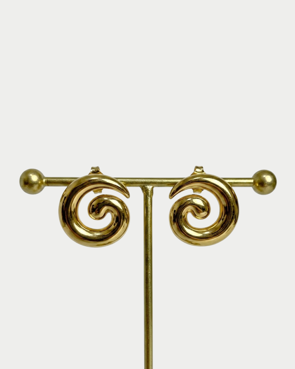 Amalfi - Boucles Torsade Doré Boucle d'oreille